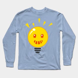 Shiny Light Bulb Long Sleeve T-Shirt